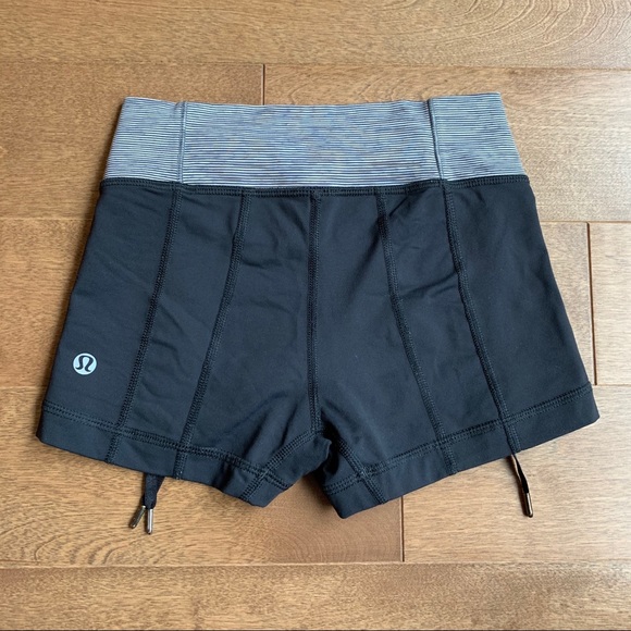 *SOLD* LULULEMON Hot ‘n sweaty short size 2 black - Picture 8 of 10